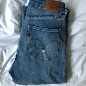 Levi's Premium 721 High Rise Skinny Jeans